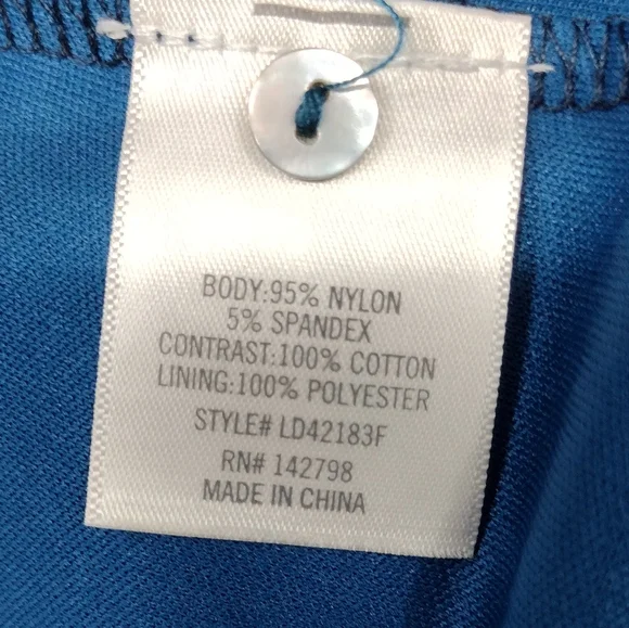 Mi Ami Sleeveless Lace Floral Babydoll Dress Women's S Blue Retro Fairy Y2K - Picture 8 of 8